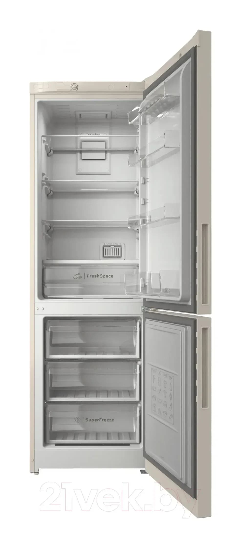 Холодильник с морозильником Indesit ITR 4180 E