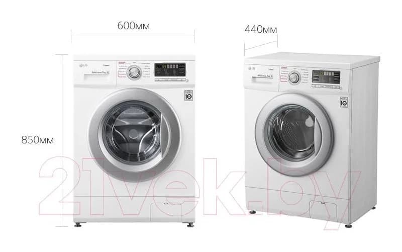 Стиральная машина LG Steam F1296HDS1