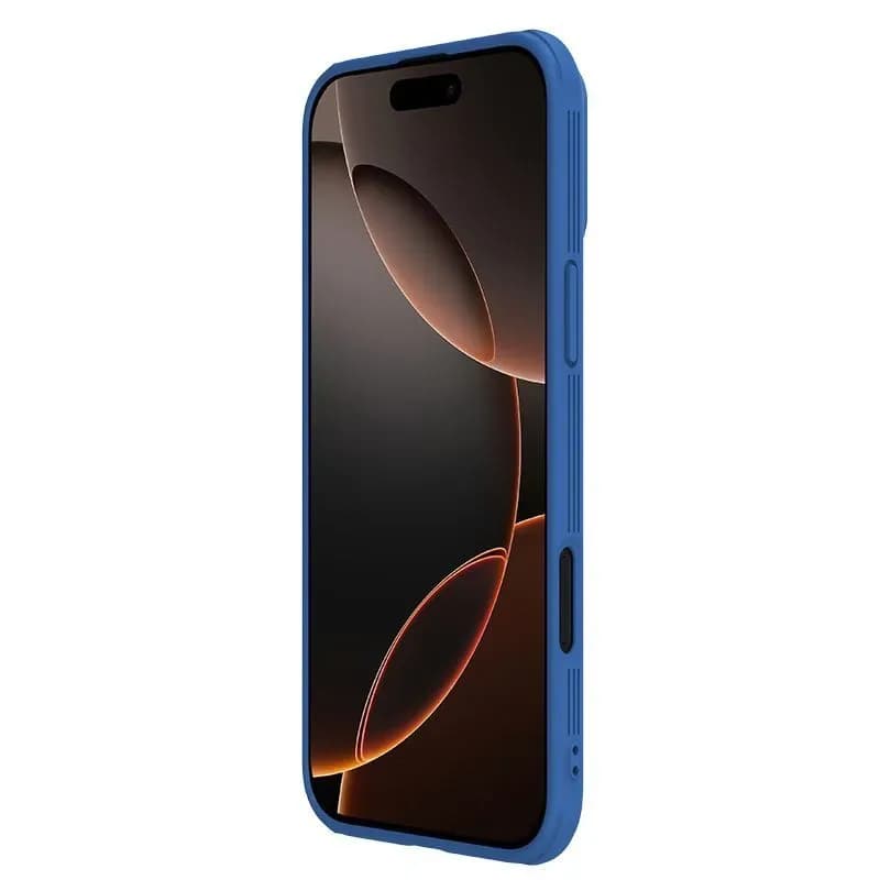 Чехол-накладка Nillkin CamShield Pro для iPhone 16 Pro Max (синий)