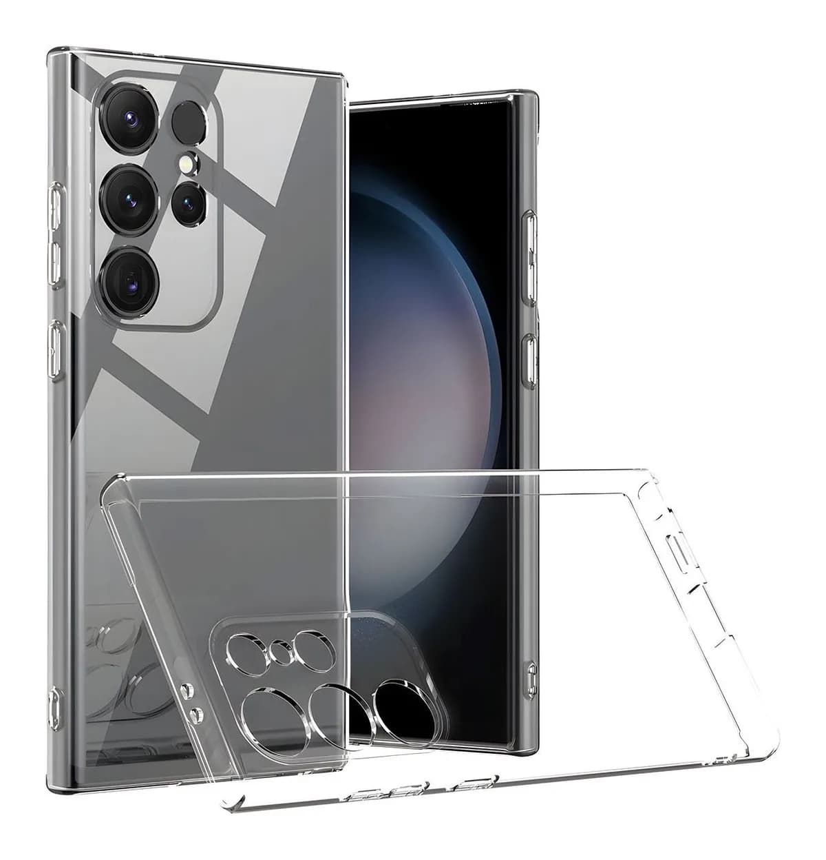 Чехол-накладка Case Better One для Samsung Galaxy S24 Ultra (прозрачный)