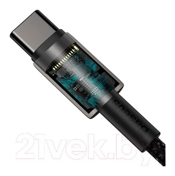 Зарядный кабель Baseus USB Type-C - USB Type-C / CATWJ-A01 (2м, черный)
