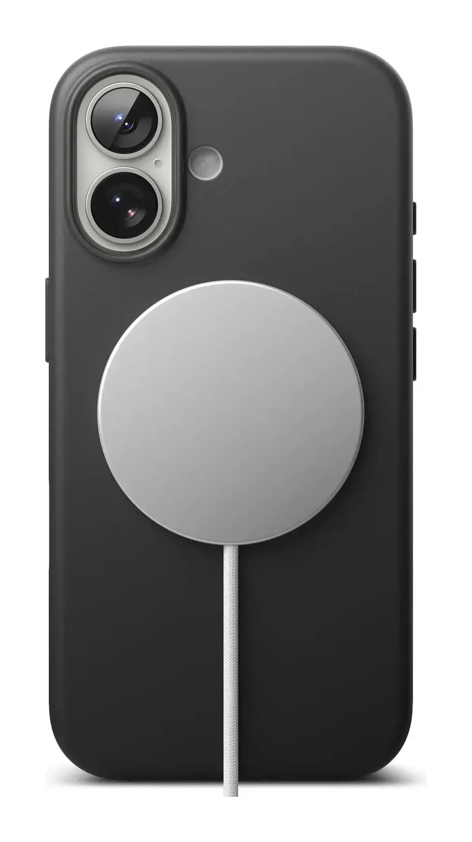 Чехол-накладка Ringke Silicone Magnetic для iPhone 17 (Black)