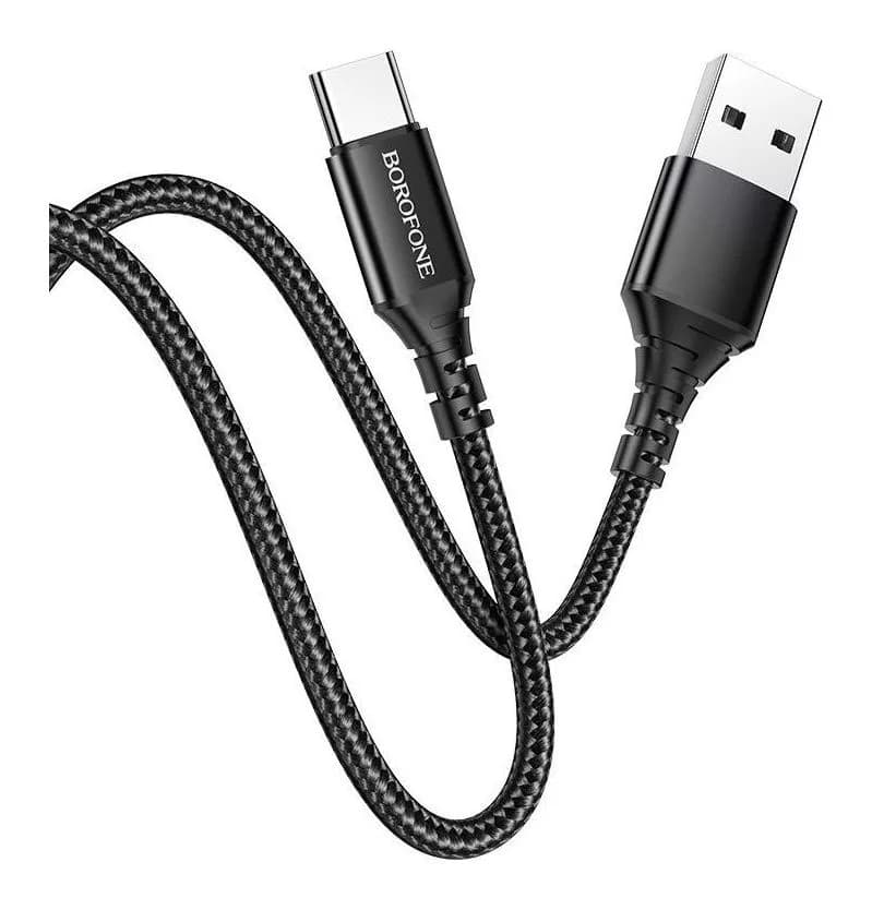 Зарядный кабель Borofone BX54 Type-C (1м, черный)