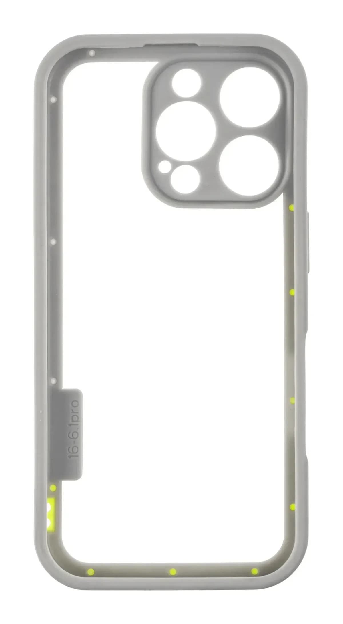 Чехол-накладка G-Case Для iPhone 16 Pro / 6601110764H (желтый/белый)