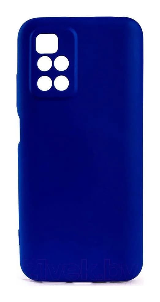 Чехол-накладка Case Coated для Redmi 10 (синий)
