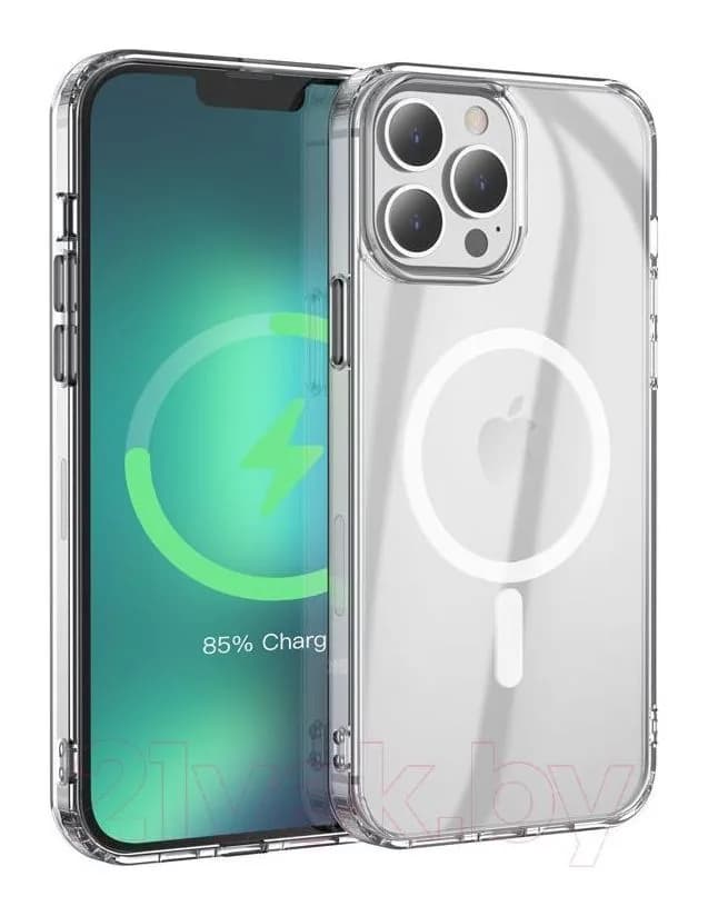 Чехол-накладка Hoco Магнитный для iPhone 13 Pro (прозрачный)
