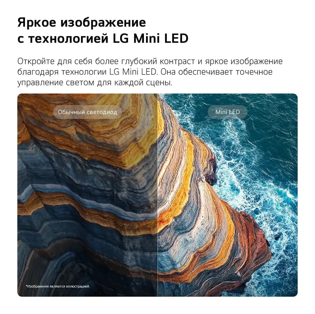 Телевизор LG 55" 55QNED80B6B (miniLED)