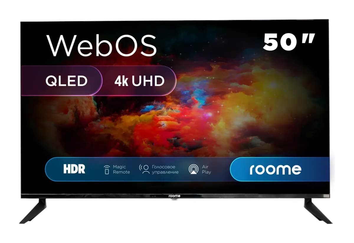 Телевизор Roome 50" 50VU424QW