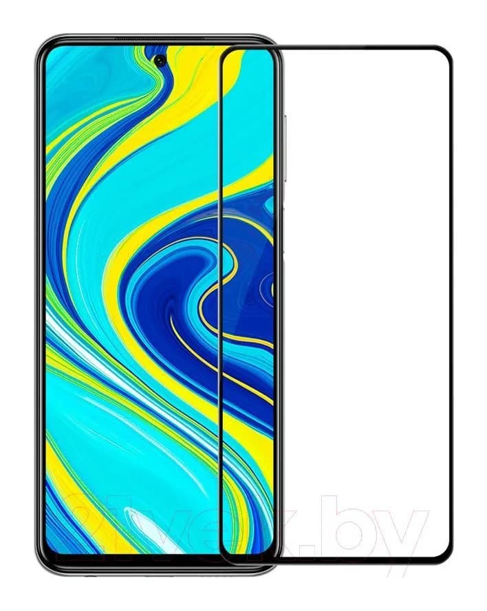 Защитное стекло для телефона Case 3D для Redmi Note 9 Pro / 9S