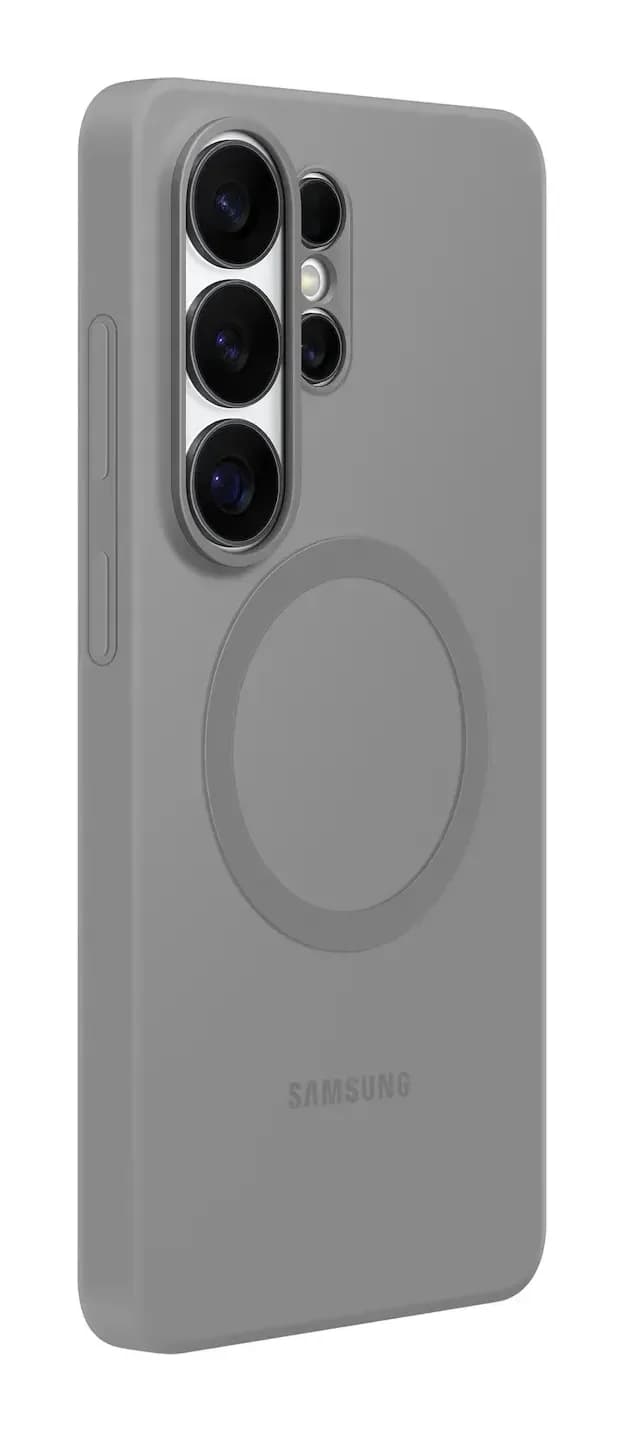 Чехол-накладка Samsung Silicone Magnet Case S26 Ultra / EF-ES948CJEGRU (серый)