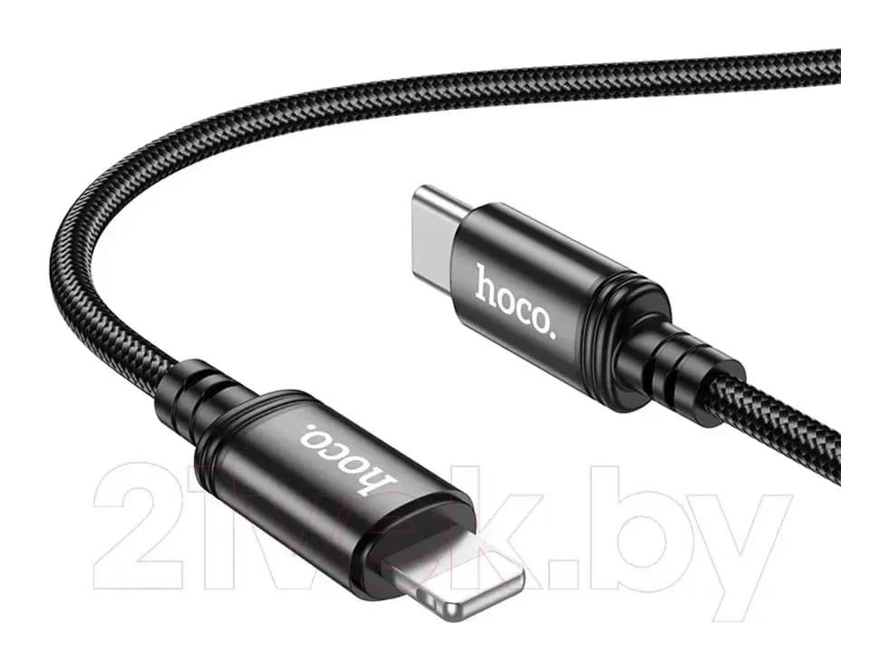 Зарядный кабель Hoco X89 Type-C Lightning (1м, черный)