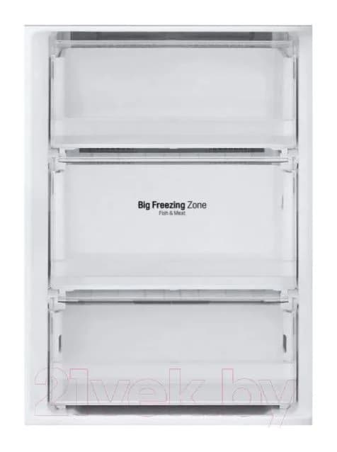 Холодильник с морозильником LG GA-B509CQCL