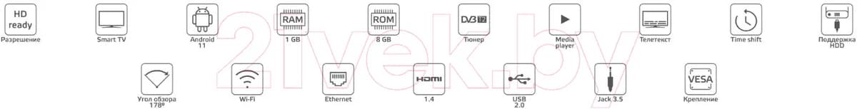 Телевизор Harper 32" 690TS 32R690TS