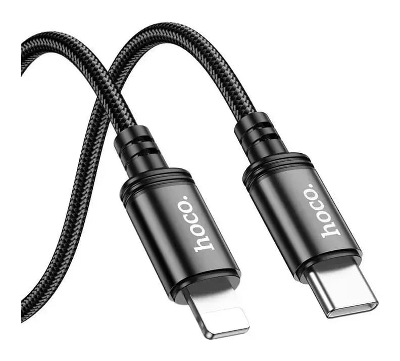 Зарядный кабель Hoco X89 Type-C to Lightning (2м, черный)