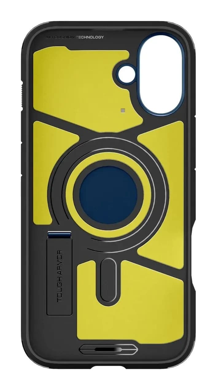 Чехол-накладка Spigen Tough Armor Mag Magsafe для iPhone 16 / ACS08217 (Navy Blue)