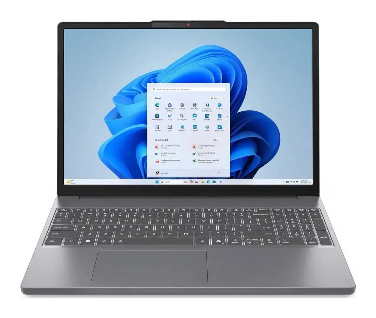 Ноутбук Lenovo IdeaPad Slim 3 15IRH10 (83K100VEIN) без ОС