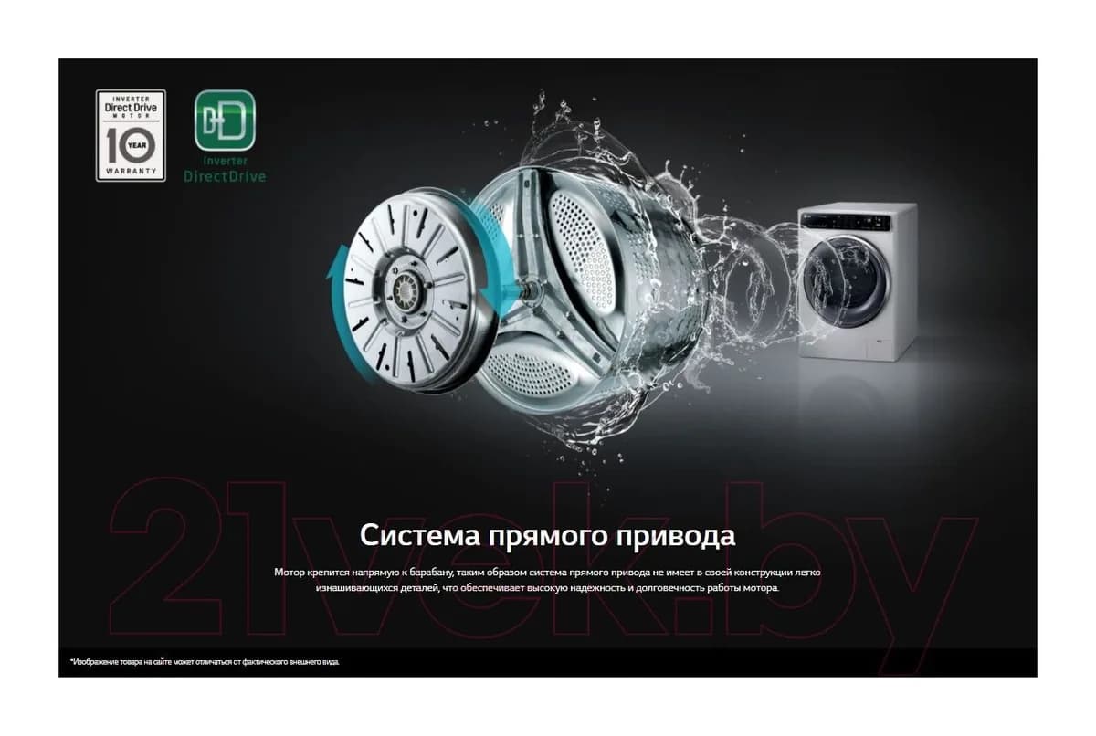 Стиральная машина LG F1296HDS4