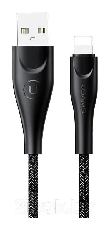Зарядный кабель Usams U41 USB2.0 AM - Lightning / SJ391USB01 (1м, черный)