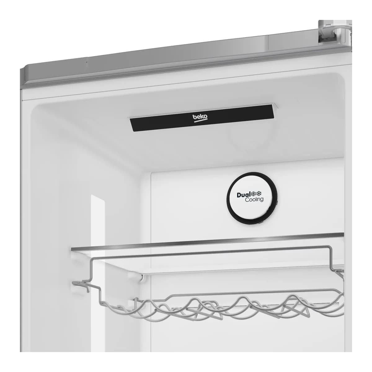Холодильник с морозильником Beko B3DRCNK402HXBR
