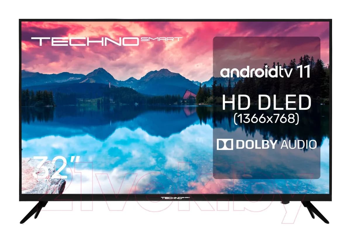 Телевизор TECHNO Smart 32" GR680 KDG32GR680ANTS
