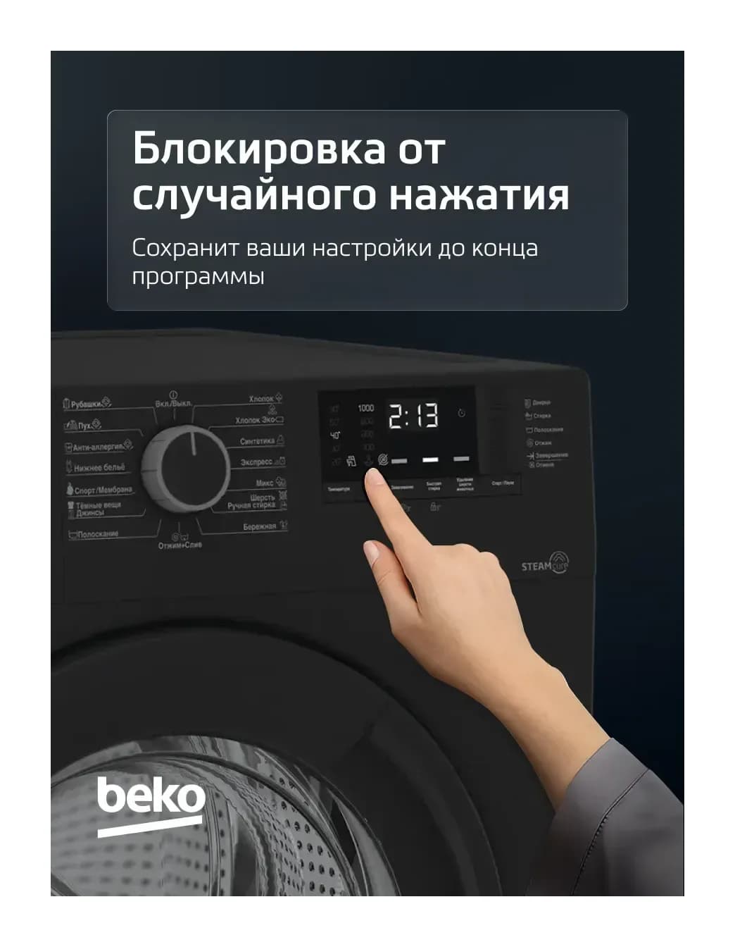 Стиральная машина Beko WSRE6512ZAA