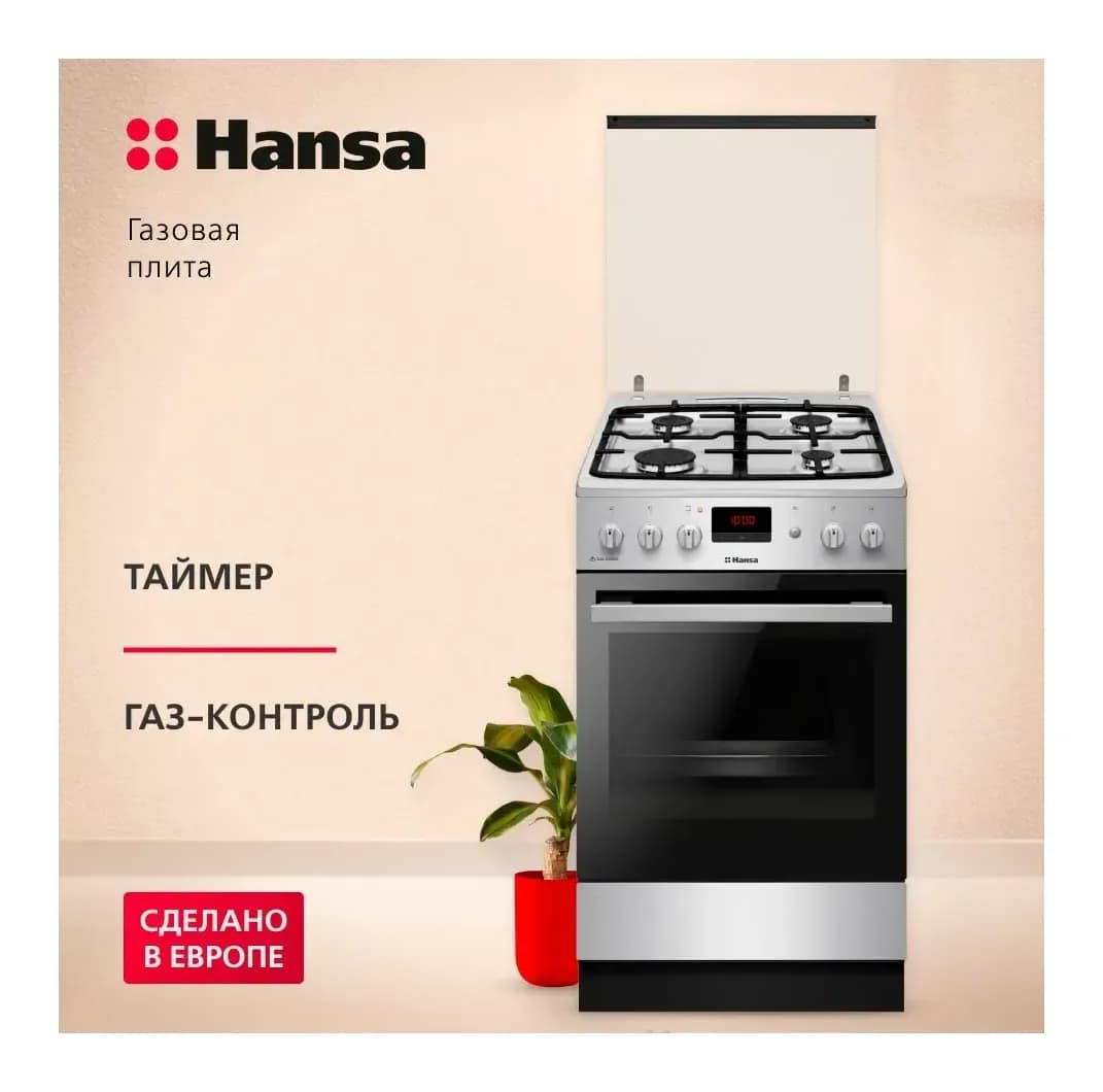 Плита газовая Hansa FCGX522222H