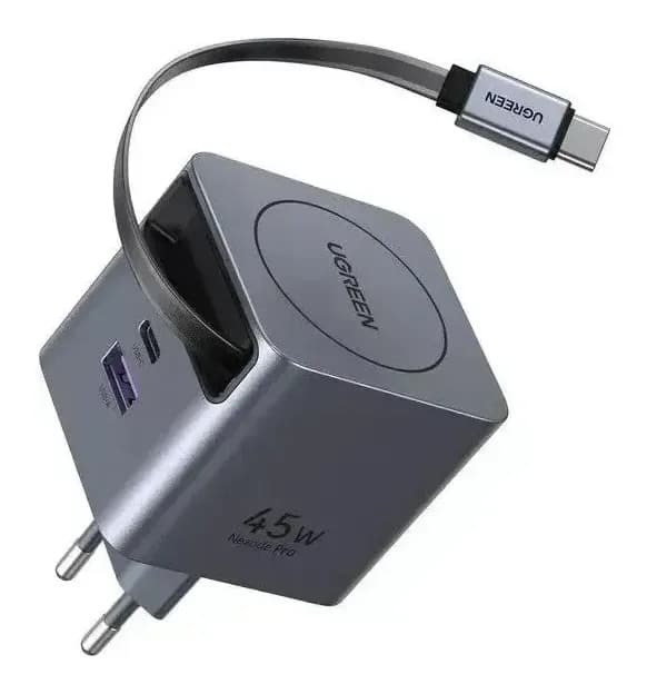 Зарядное устройство сетевое Ugreen X614 / 65822 (серый космос)