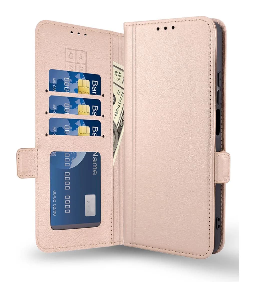 Чехол-книжка Case Book для Honor X5 Plus с магнитной застежкой (бежевый)