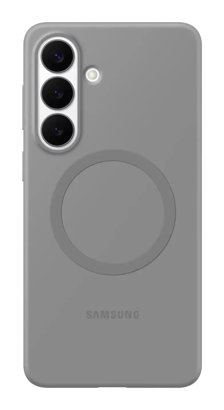 Чехол-накладка Samsung Silicone Magnet Case S26+ / EF-ES947CJEGRU (серый)