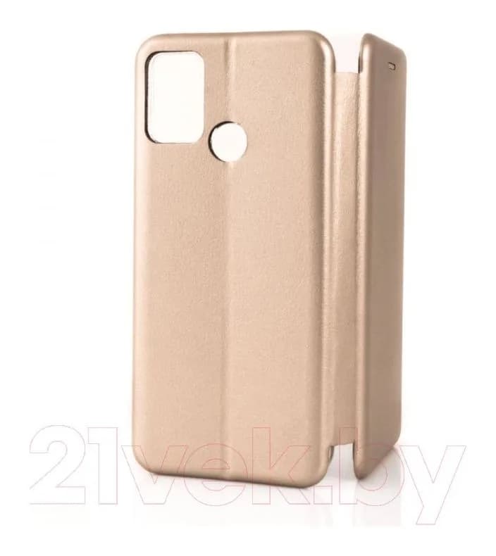 Чехол-книжка Case Magnetic Flip для Honor 9A (золото)
