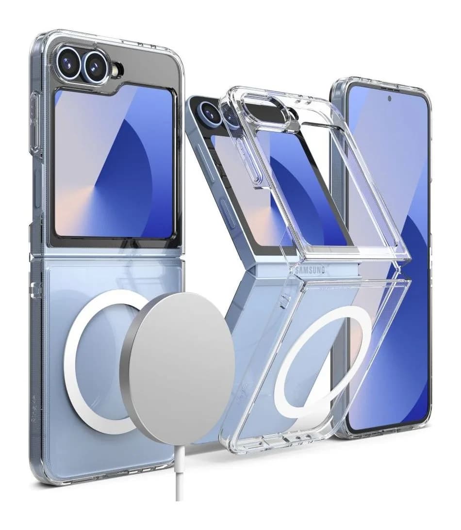 Чехол-накладка Ringke Fusion Magnetic Magsafe для Galaxy Z FLIP 6 (Clear)