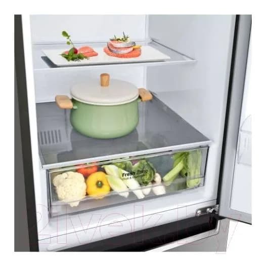 Холодильник с морозильником LG DoorCooling+ GA-B509MMZL