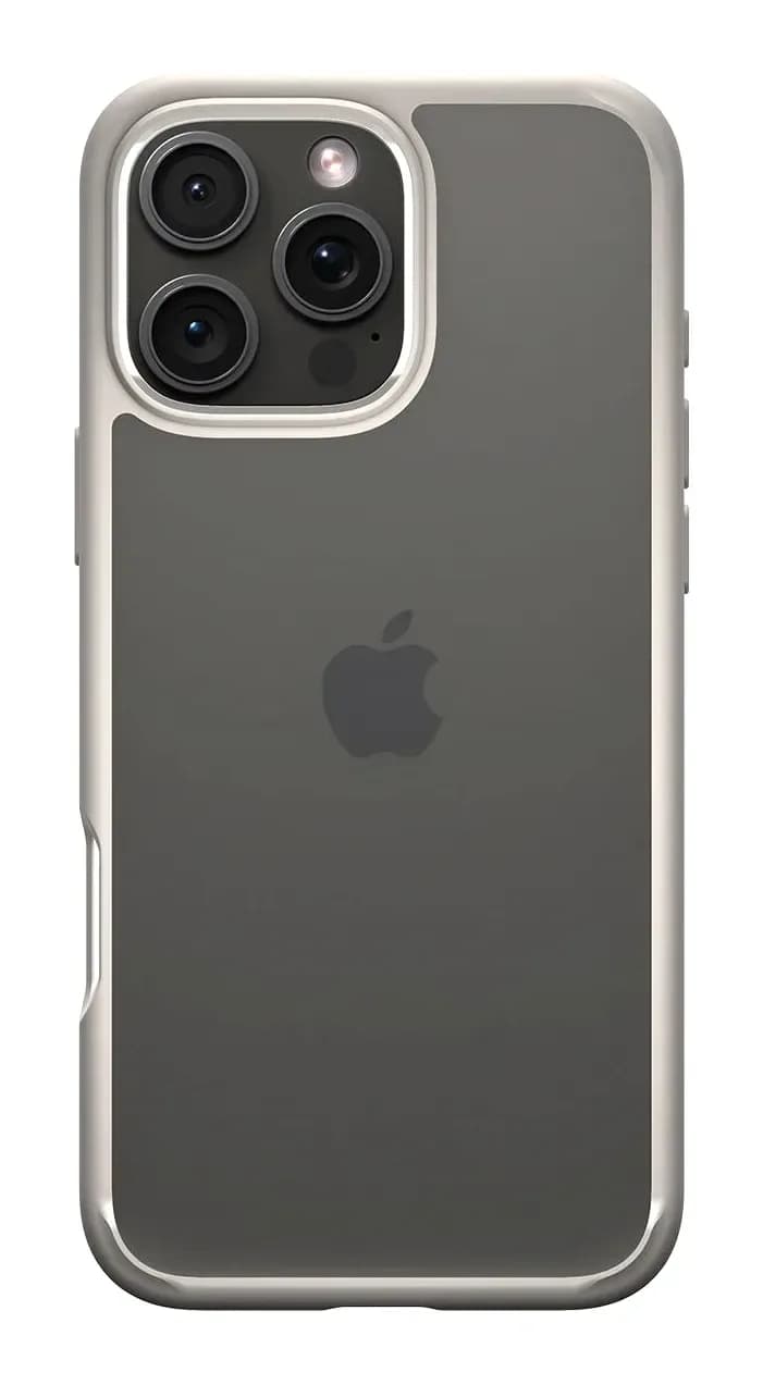 Чехол-накладка Spigen Ultra Hybrid для iPhone 16 Pro / ACS08127 (Natural Titanium)