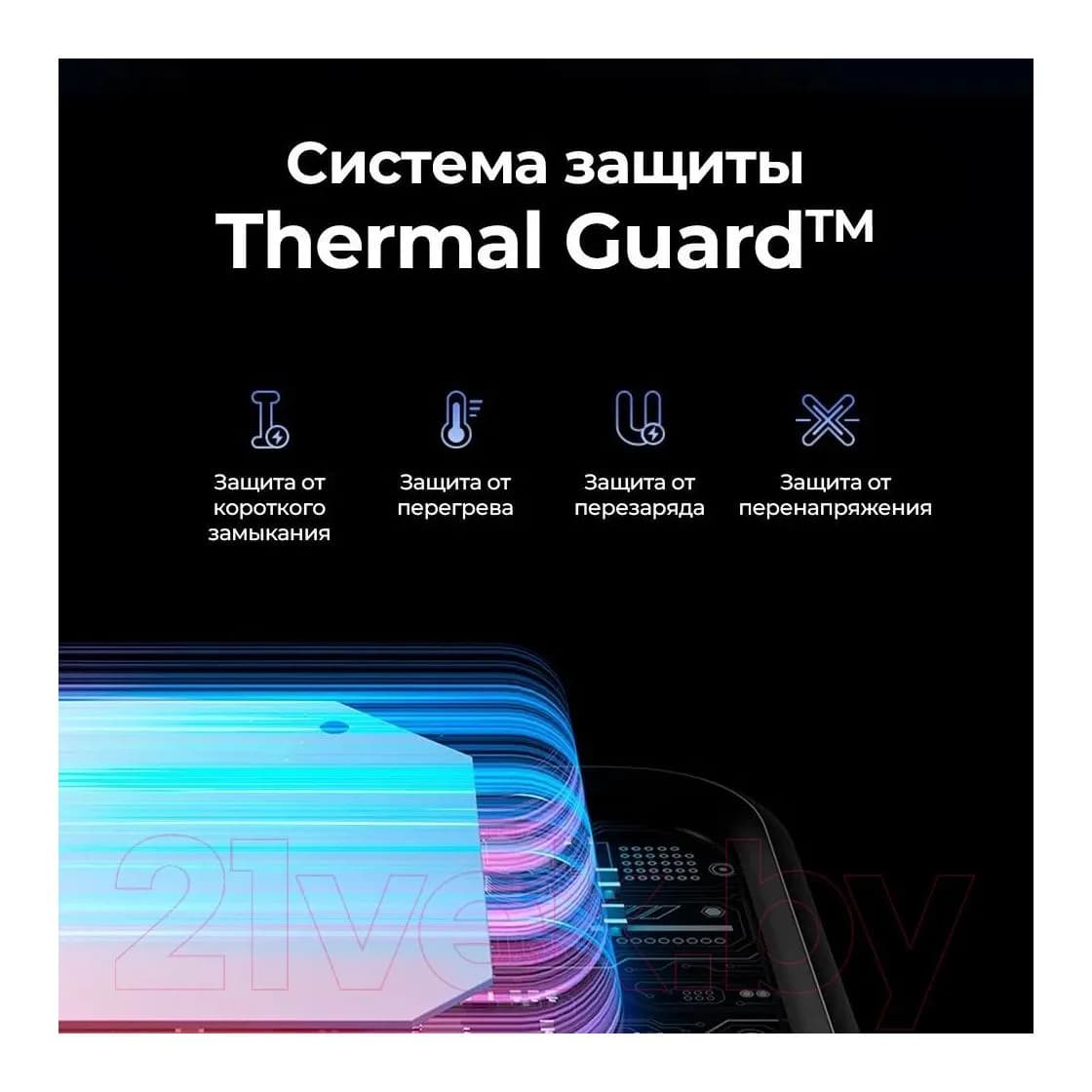 Адаптер питания сетевой Ugreen CD361-25685B