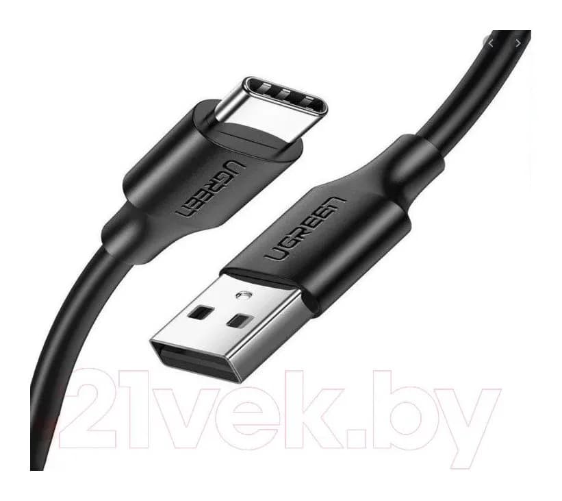 Зарядный кабель Ugreen US287 / 60116 (1м, черный)