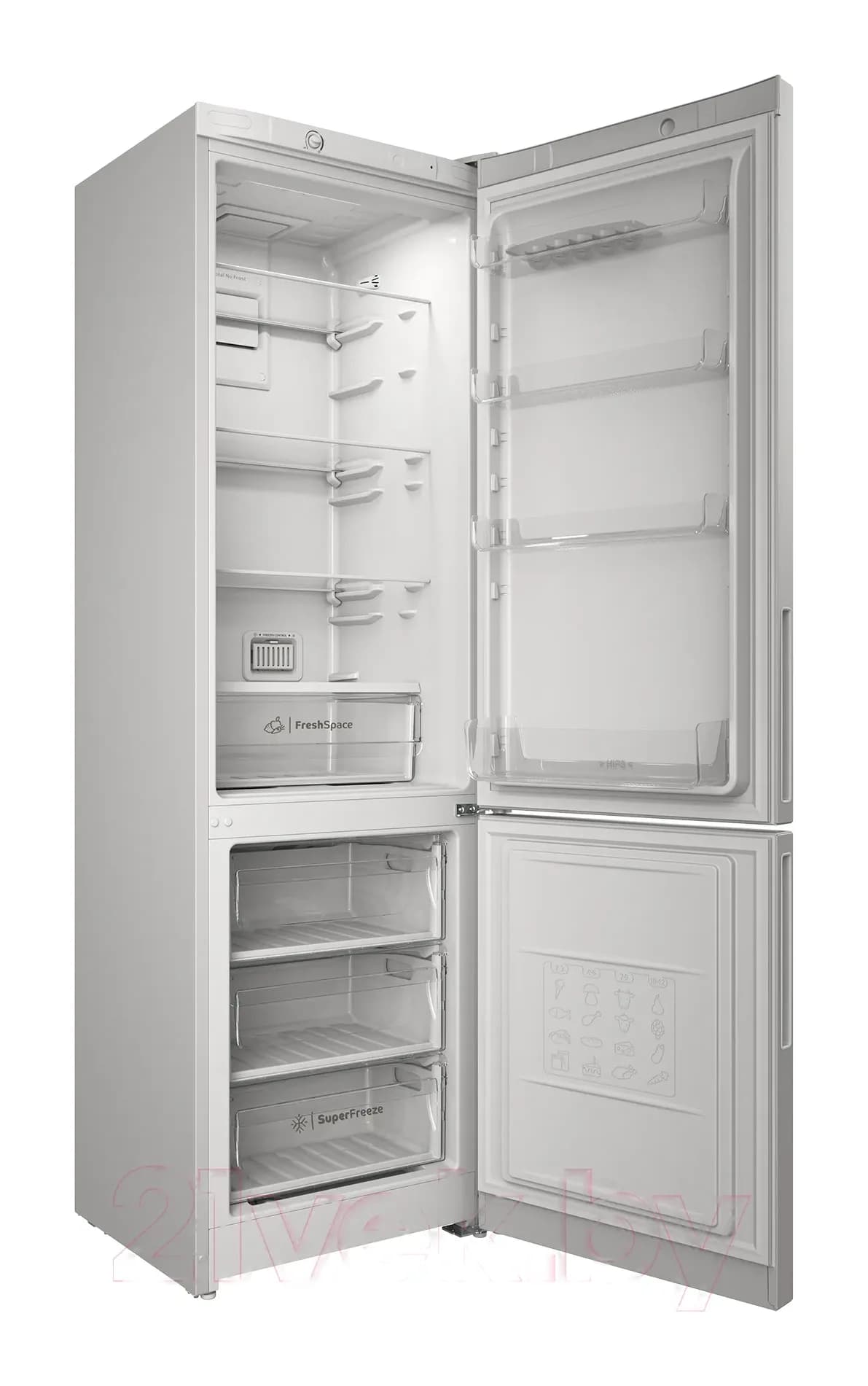 Холодильник с морозильником Indesit ITR 4200 W