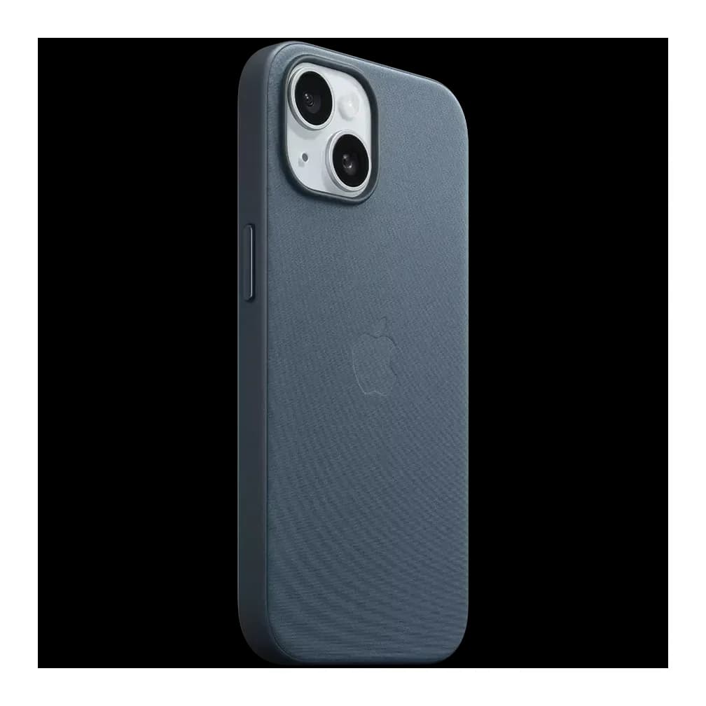 Чехол-накладка Apple FineWoven Case w/MagSafe для iPhone 15 Pacific Blue / MT3G3ZM/A