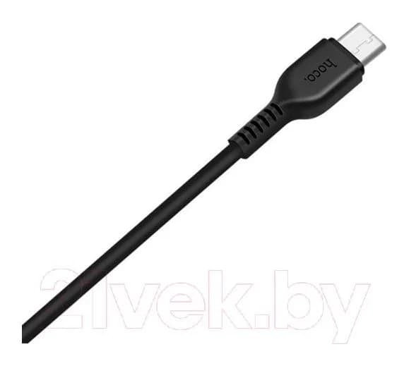 Зарядный кабель Hoco X20 Type-C (3м, черный)