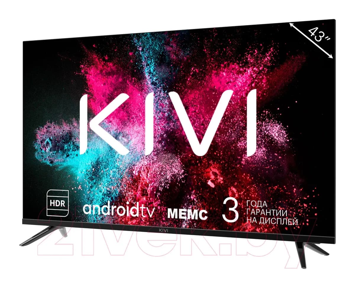 Телевизор Kivi 43" D60B K43UD60B