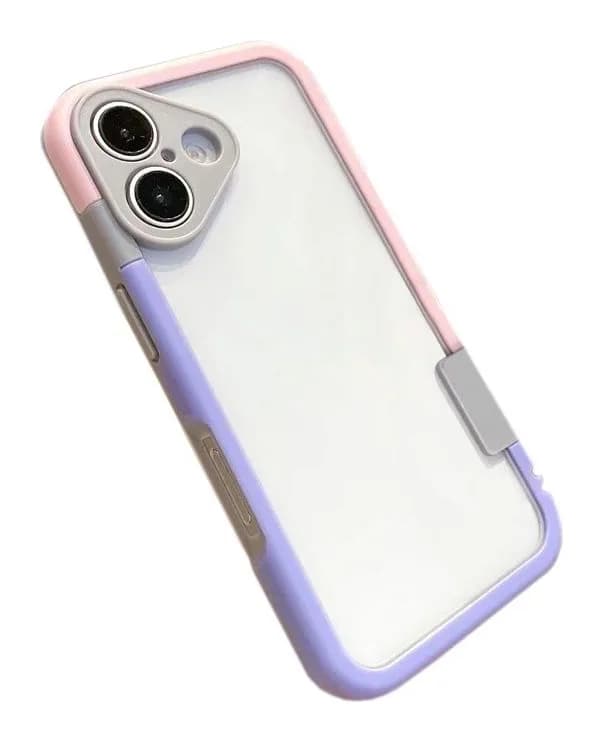 Чехол-накладка G-Case Для iPhone 16 / 6601110762J (фиолетовый/розовый)