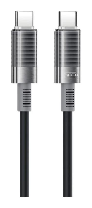 Зарядный кабель XO NB-Q282B 60W Type-C Type-C (черный)