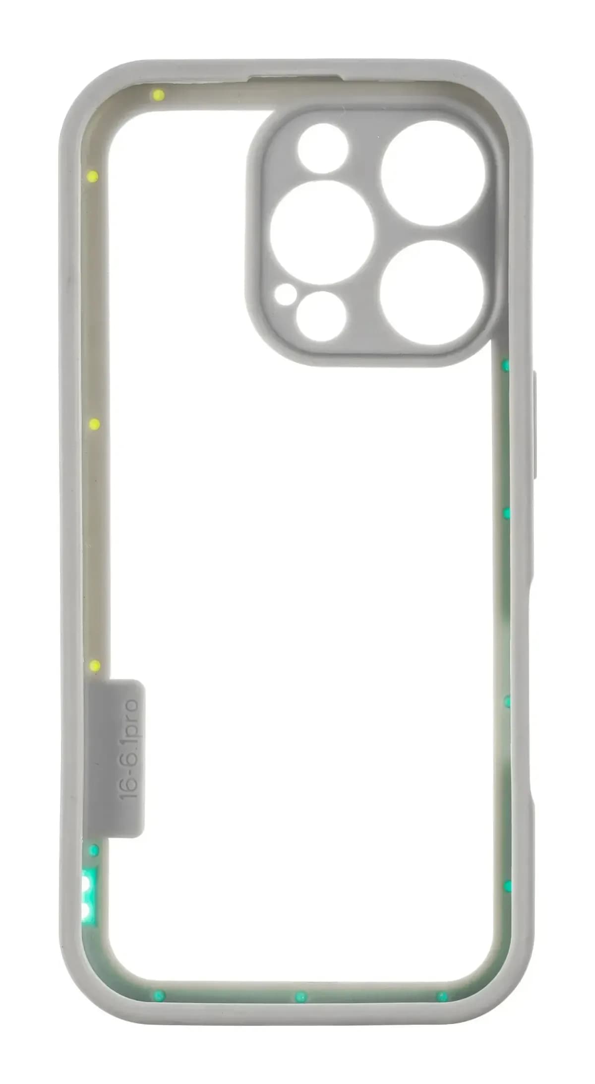Чехол-накладка G-Case Для iPhone 16 Pro / 6601110764I (голубой/желтый)