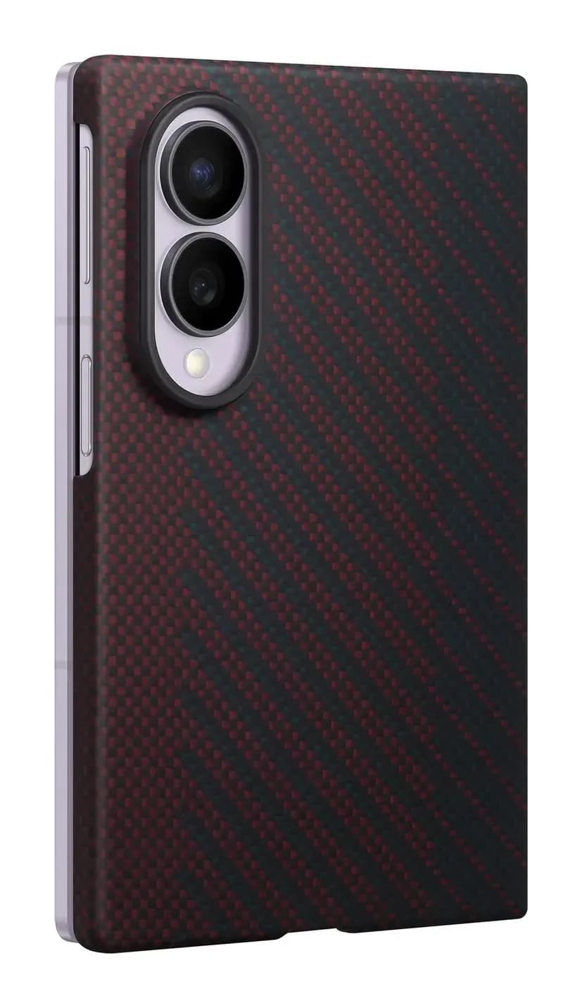 Чехол-накладка Samsung Carbon Magnet Case для Galaxy Z Fold8 / EF-KF971SREGRU (фиолетовый)
