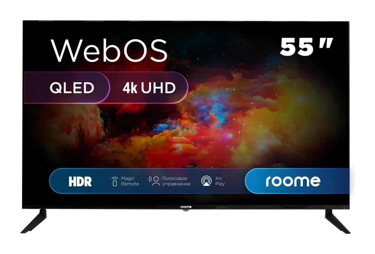 Телевизор Roome 55" 55VU424QW