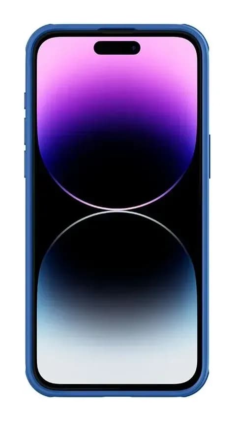 Чехол-накладка Nillkin CamShield Pro для Apple iPhone 15 (синий)