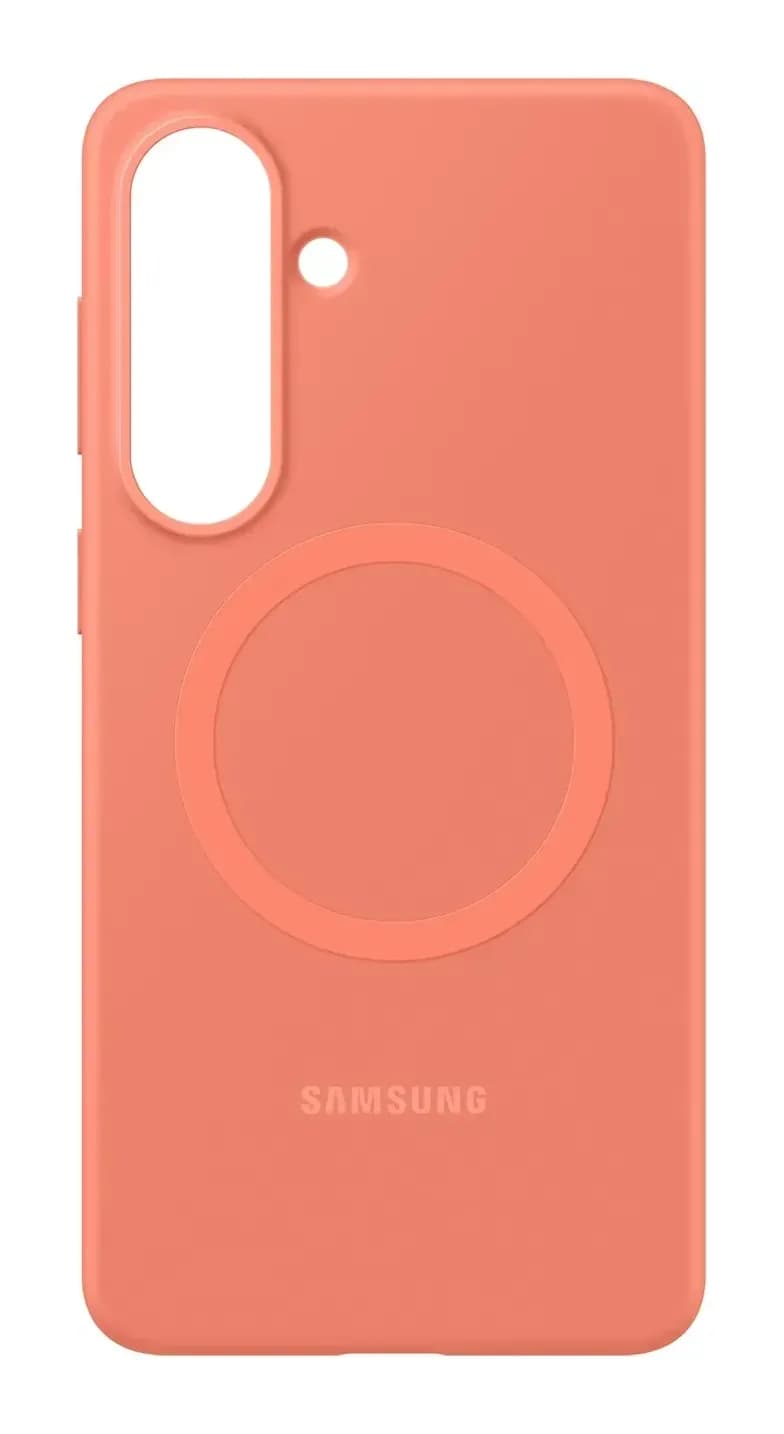 Чехол-накладка Samsung Silicone Magnet Case S26+ / EF-ES947COEGRU (коралловый)