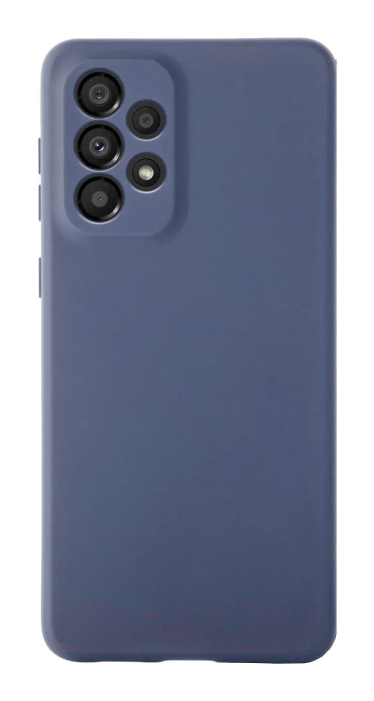 Чехол-накладка Case Coated для Galaxy A33 (темно-синий)