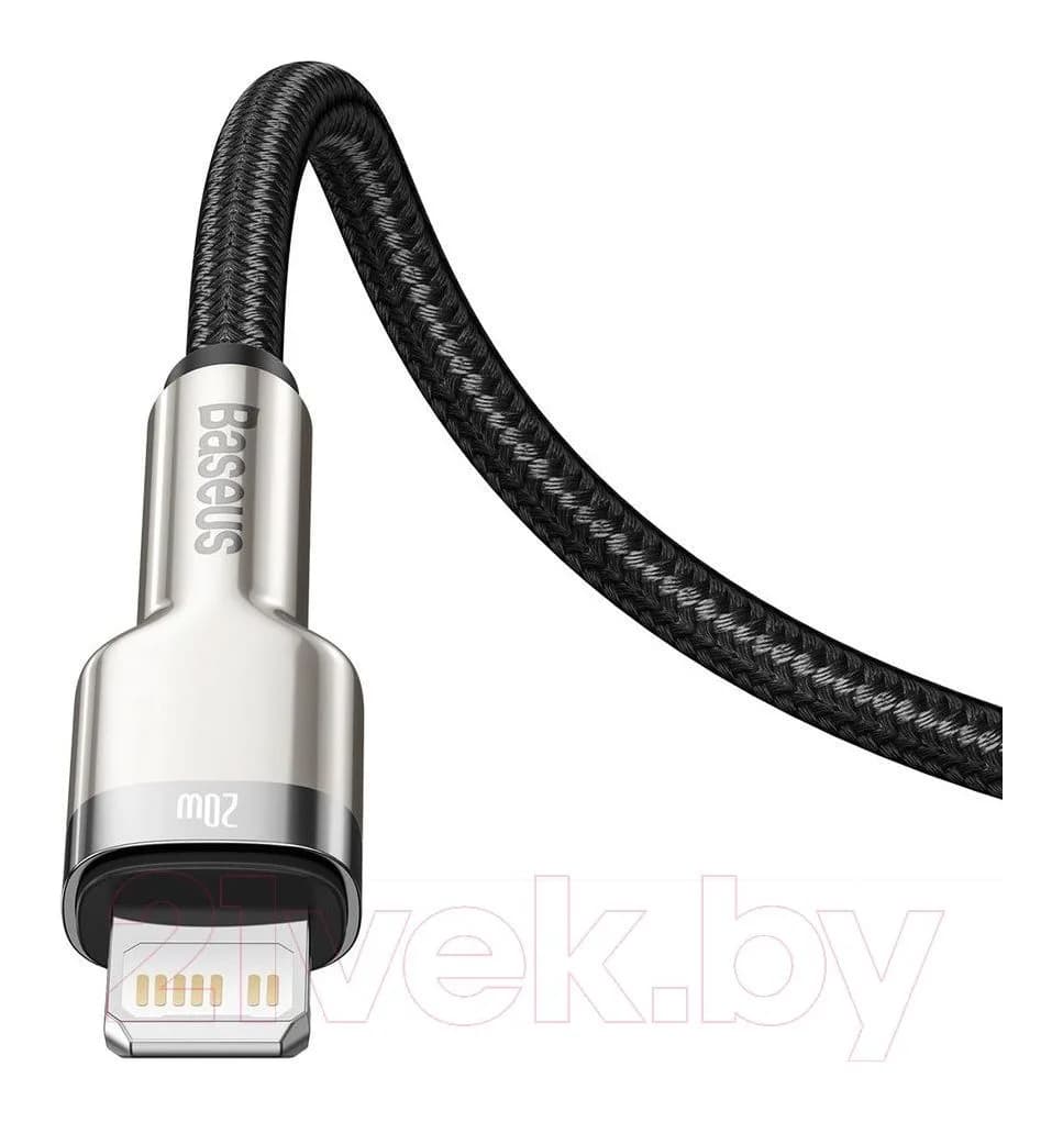 Зарядный кабель Baseus Lightning - USB Type-C / CATLJK-A01 (1м, черный)