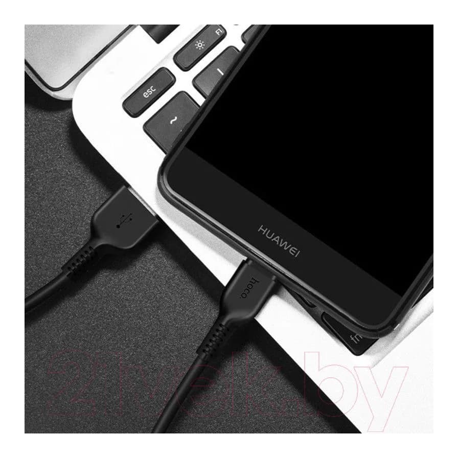 Зарядный кабель Hoco X20 Type-C (3м, черный)