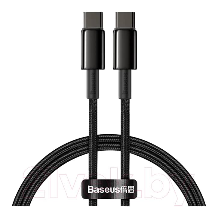 Зарядный кабель Baseus USB Type-C - USB Type-C / CATWJ-A01 (2м, черный)